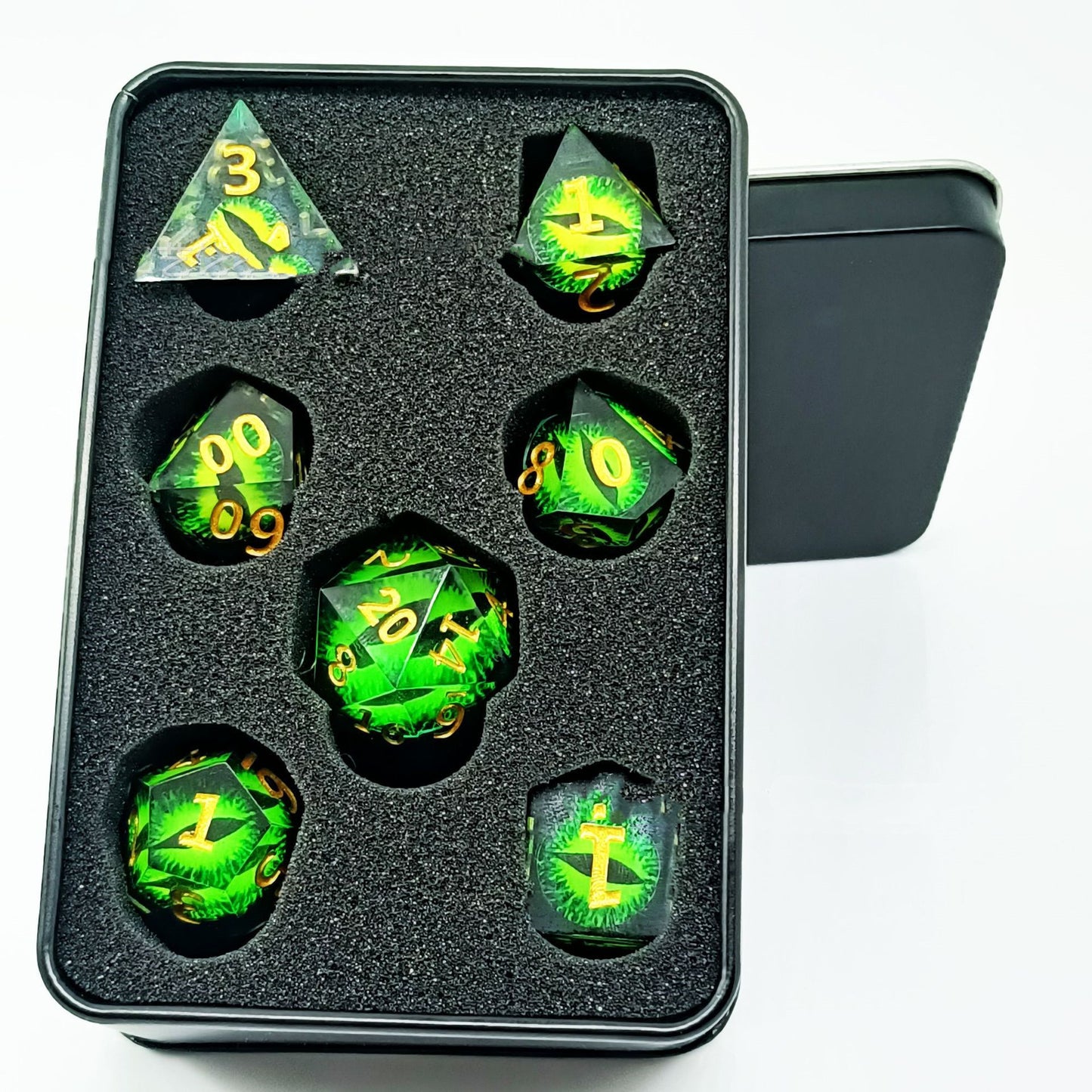 Green Dragon Eye Dice